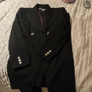 Wayne Rogers suit jacket and pants with pearl buttons